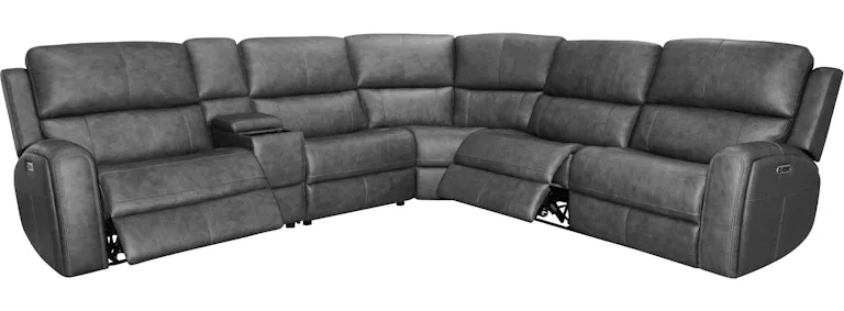 Flexsteel Furniture 1043-SECTPH Linden Power Reclining Sectional with Power Headrests and Lumbar Flexsteel Furniture 1043-SECTPH Linden Power Reclining Sectional with Power Headrests and Lumbar