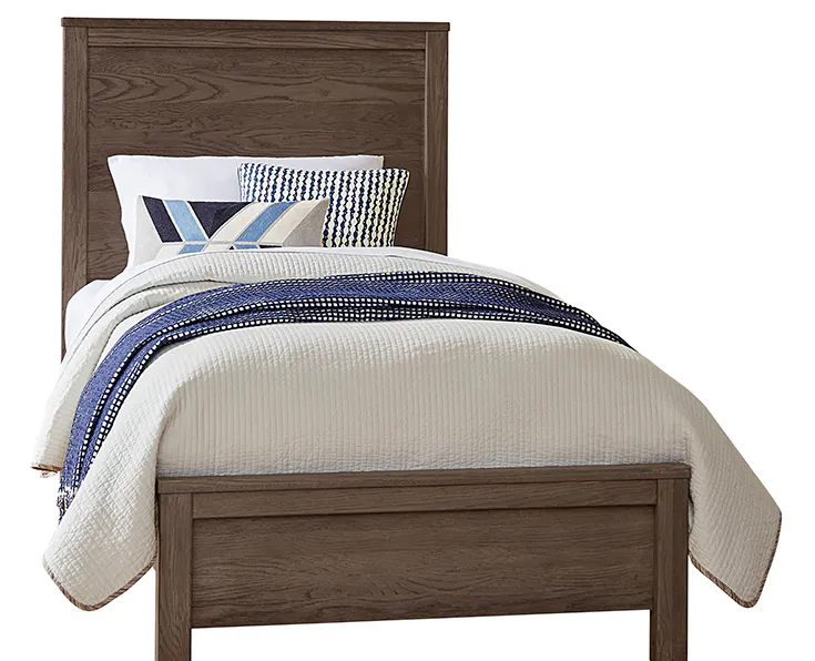 Vaughan Bassett 11-552-255-911 Fundamentals Full Panel Bed Grey Vaughan Bassett 11-552-255-911 Fundamentals Full Panel Bed Grey