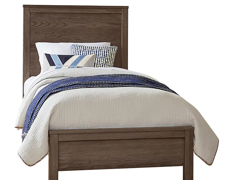 Vaughan Bassett 11-552-255-911 Fundamentals Full Panel Bed Grey Vaughan Bassett 11-552-255-911 Fundamentals Full Panel Bed Grey