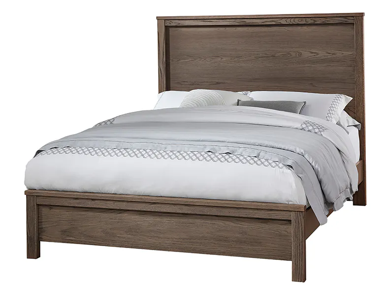 Vaughan Bassett 11-551-155-922 Fundamentals Queen Panel Bed Grey Vaughan Bassett 11-551-155-922 Fundamentals Queen Panel Bed Grey