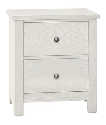 Vaughan Bassett 16-226 Fundamentals 2 Drawer Nightstand White Vaughan Bassett 16-226 Fundamentals 2 Drawer Nightstand White