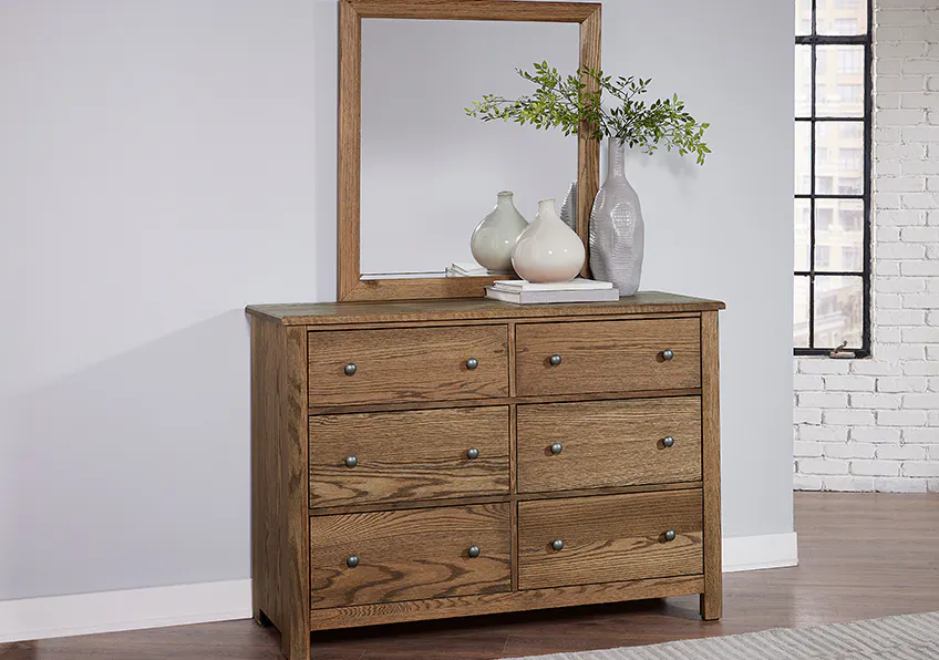Vaughan Bassett 12-446 Fundamentails Landscape Mirror Natural Vaughan Bassett 12-446 Fundamentails Landscape Mirror Natural