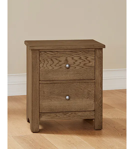 Vaughan Bassett 12-226 Fundamentals 2 Drawer Nightstand Natural Vaughan Bassett 12-226 Fundamentals 2 Drawer Nightstand Natural