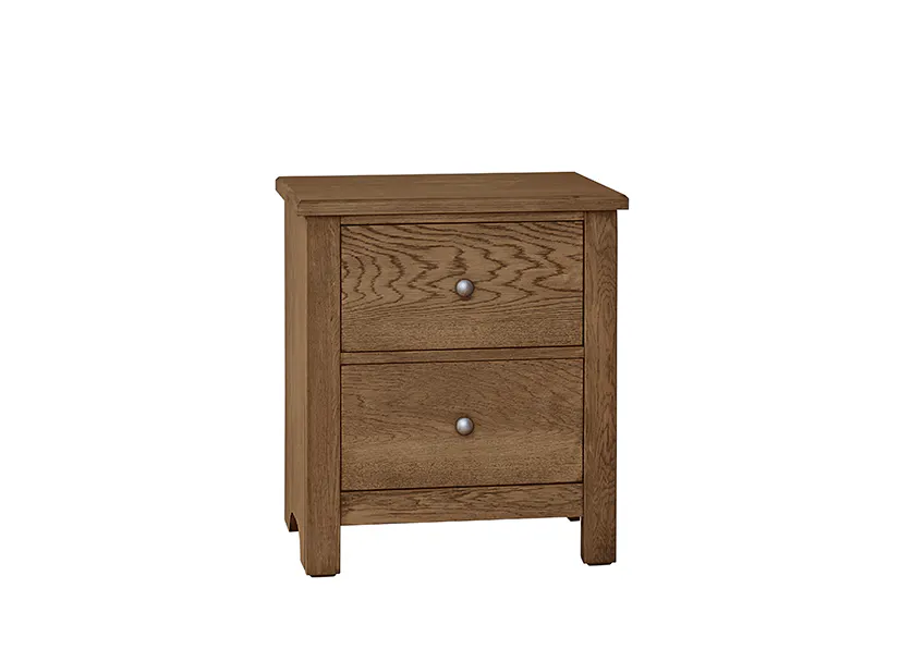 Vaughan Bassett 12-226 Fundamentals 2 Drawer Nightstand Natural