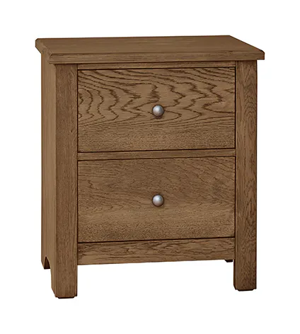 Vaughan Bassett 12-226 Fundamentals 2 Drawer Nightstand Natural Vaughan Bassett 12-226 Fundamentals 2 Drawer Nightstand Natural