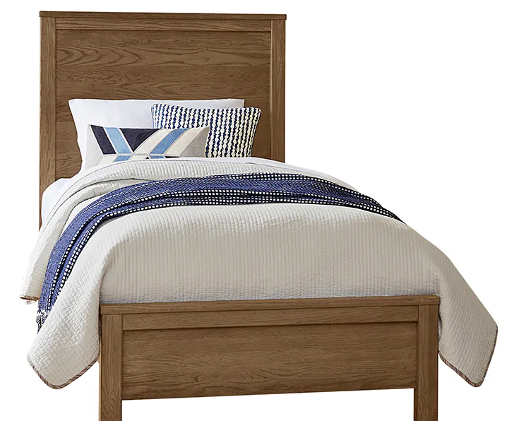 Vaughan Bassett 12-552-255-911 Fundamentals Full Panel Bed Natural Vaughan Bassett 12-552-255-911 Fundamentals Full Panel Bed Natural