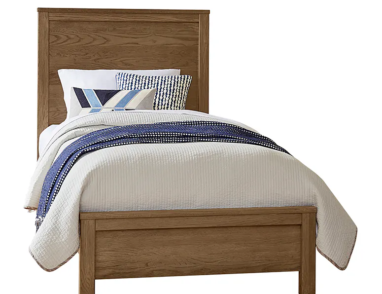 Vaughan Bassett 12-552-255-911 Fundamentals Full Panel Bed Natural Vaughan Bassett 12-552-255-911 Fundamentals Full Panel Bed Natural
