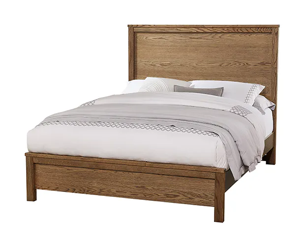 Vaughan Bassett 12-551-155-922 Fundamentals Queen Panel Bed Natural Vaughan Bassett 12-551-155-922 Fundamentals Queen Panel Bed Natural
