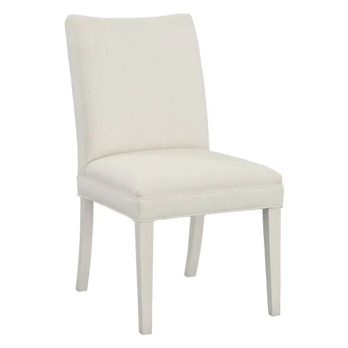 Fairfield Furniture L-1200-05-L Concave Short Back Leather Dining Chair
