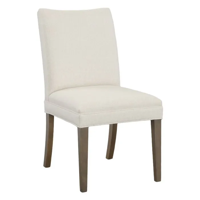 Fairfield Furniture L-1200-05 Concave Short Back Leather Dining Chair