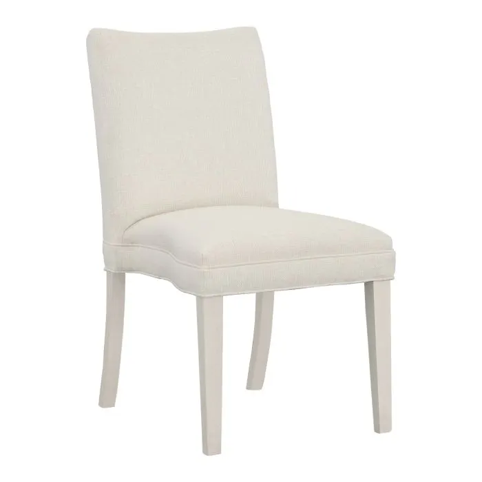Fairfield Furniture L-1200-14-L Concave Short Back Leather Armless Stack Chair
