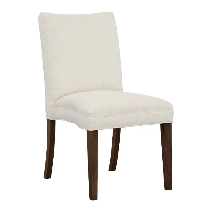 Fairfield Furniture L-1200-14-T Concave Short Back Leather Armless Stack Chair