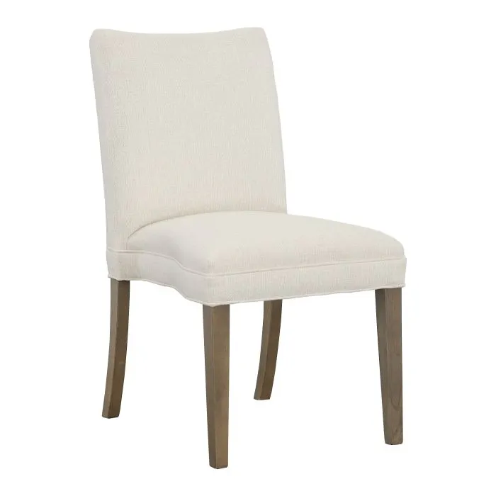 Fairfield Furniture L-1200-14 Concave Short Back Leather Armless Stack Chair