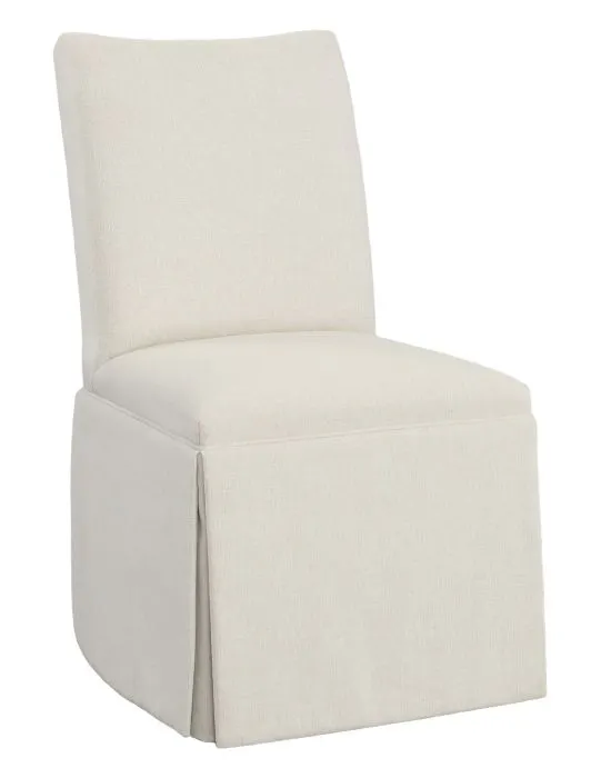 Fairfield Furniture 1201-05-T Concave Short Back Skirted Dining Chair Fairfield Furniture 1201-05-T Concave Short Back Skirted Dining Chair