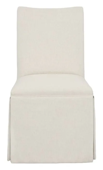Fairfield Furniture 1201-05-T Concave Short Back Skirted Dining Chair Fairfield Furniture 1201-05-T Concave Short Back Skirted Dining Chair