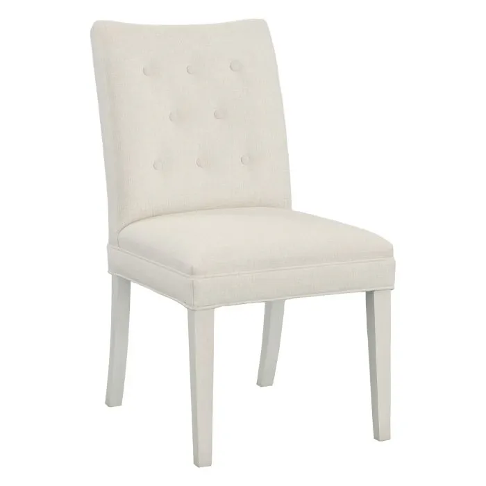 Fairfield Furniture L-1202-05-L Concave Short Back Leather Dining Chair