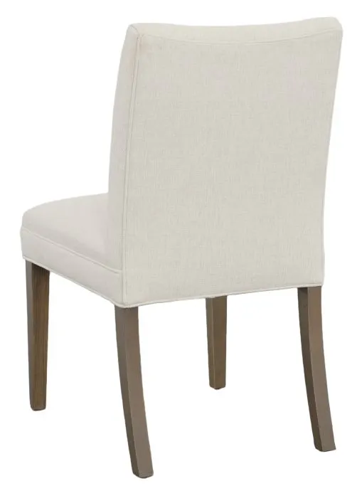 Fairfield Furniture L-1202-05-M Concave Short Back Leather Dining Chair Fairfield Furniture L-1202-05-M Concave Short Back Leather Dining Chair