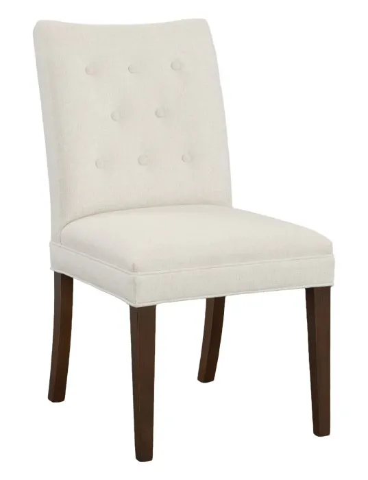 Fairfield Furniture L-1202-05-T Concave Short Back Leather Dining Chair Fairfield Furniture L-1202-05-T Concave Short Back Leather Dining Chair