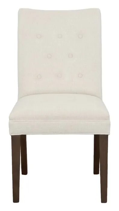 Fairfield Furniture L-1202-05-T Concave Short Back Leather Dining Chair Fairfield Furniture L-1202-05-T Concave Short Back Leather Dining Chair