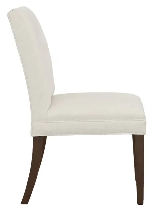 Fairfield Furniture L-1202-05-T Concave Short Back Leather Dining Chair Fairfield Furniture L-1202-05-T Concave Short Back Leather Dining Chair