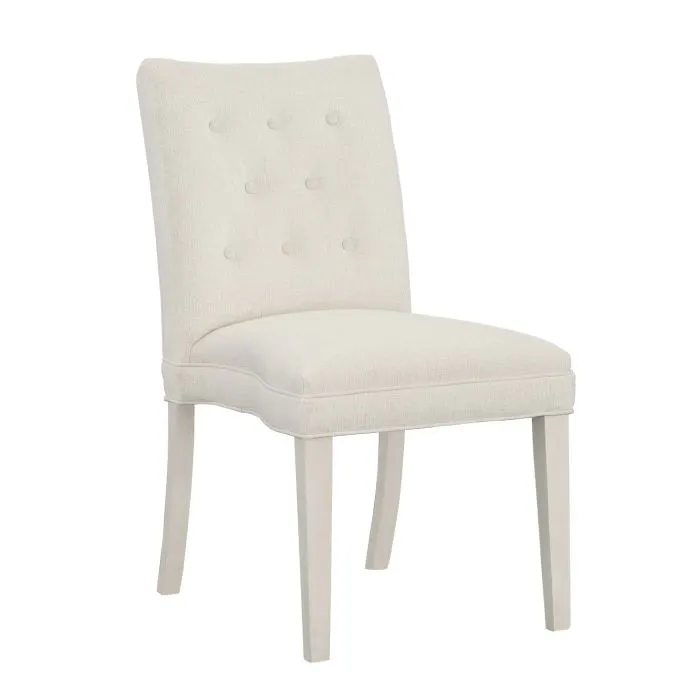 Fairfield Furniture L-1202-14-L Concave Short Back Leather Armless Stack Chair