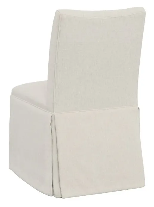 Fairfield Furniture 1203-05-T Concave Short Back Skirted Dining Chair Fairfield Furniture 1203-05-T Concave Short Back Skirted Dining Chair