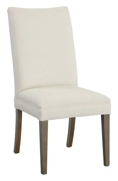 Fairfield Furniture L-1204-05 Concave Tall Back Leather Dining Chair Fairfield Furniture L-1204-05 Concave Tall Back Leather Dining Chair