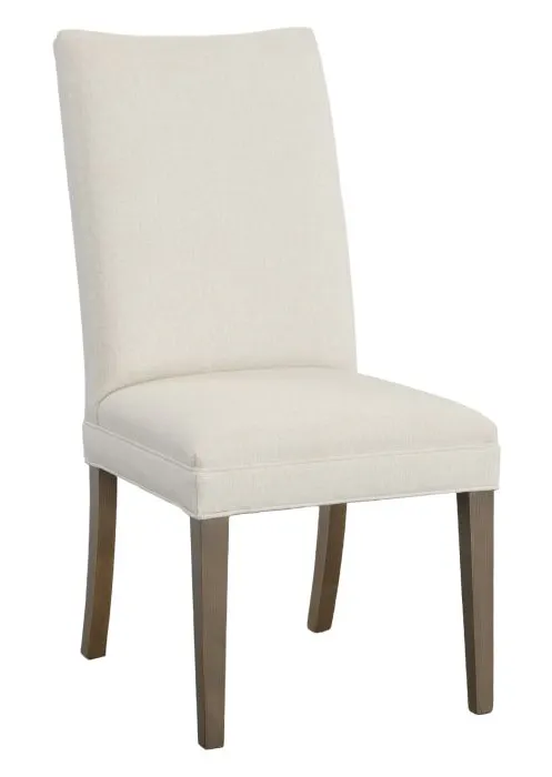 Fairfield Furniture L-1204-05 Concave Tall Back Leather Dining Chair Fairfield Furniture L-1204-05 Concave Tall Back Leather Dining Chair