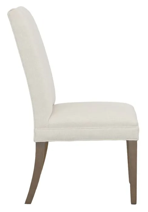 Fairfield Furniture L-1204-05 Concave Tall Back Leather Dining Chair Fairfield Furniture L-1204-05 Concave Tall Back Leather Dining Chair