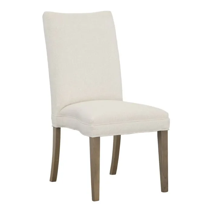 Fairfield Furniture L-1204-14-M Concave Tall Back Leather Armless Stack Chair