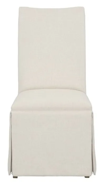 Fairfield Furniture 1205-05-T Concave Tall Back Skirted Dining Chair Fairfield Furniture 1205-05-T Concave Tall Back Skirted Dining Chair