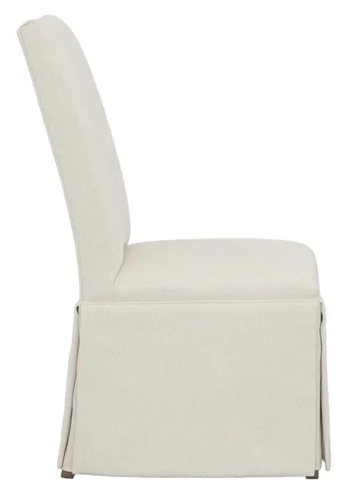 Fairfield Furniture 1205-05-T Concave Tall Back Skirted Dining Chair Fairfield Furniture 1205-05-T Concave Tall Back Skirted Dining Chair
