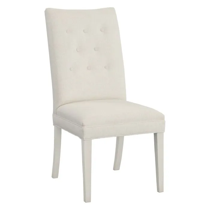 Fairfield Furniture L-1206-05-L Concave Tall Back Leather Dining Chair
