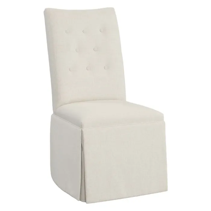 Fairfield Furniture 1207-05-T Concave Tall Back Skirted Dining Chair
