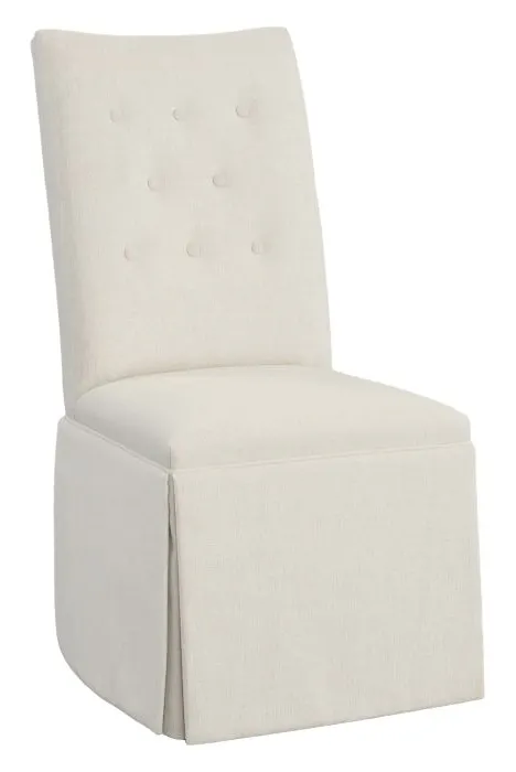 Fairfield Furniture 1207-05-T Concave Tall Back Skirted Dining Chair Fairfield Furniture 1207-05-T Concave Tall Back Skirted Dining Chair
