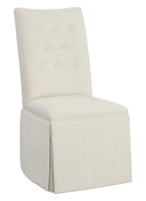 Fairfield Furniture 1207-05-T Concave Tall Back Skirted Dining Chair Fairfield Furniture 1207-05-T Concave Tall Back Skirted Dining Chair
