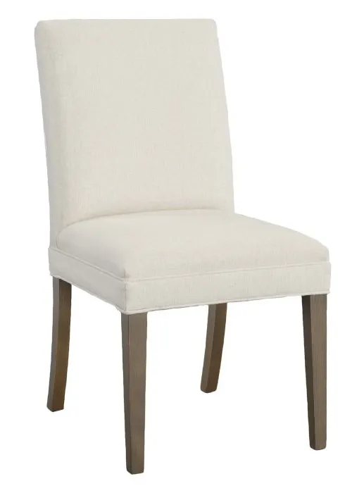 Fairfield Furniture L-1210-05-M Straight Short Back Leather Dining Chair Fairfield Furniture L-1210-05-M Straight Short Back Leather Dining Chair