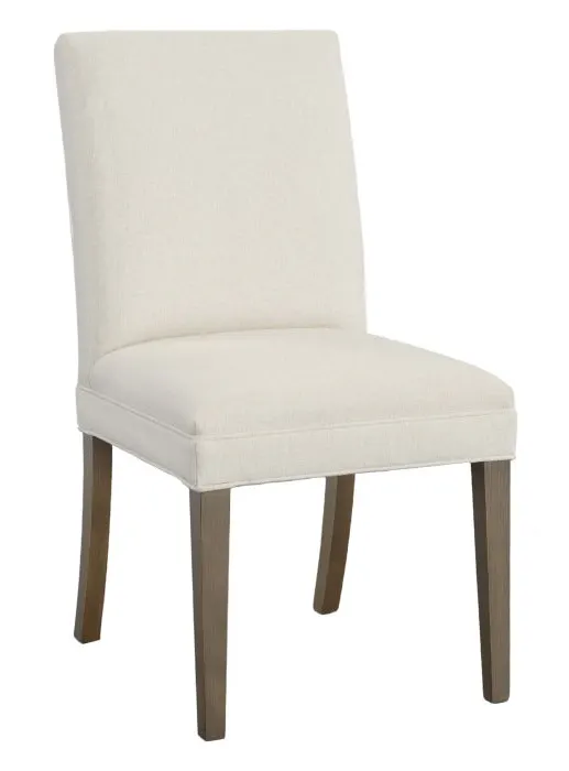 Fairfield Furniture L-1210-05 Straight Short Back Leather Dining Chair Fairfield Furniture L-1210-05 Straight Short Back Leather Dining Chair