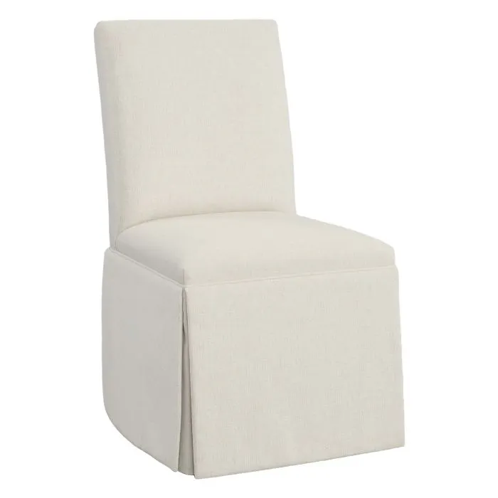Fairfield Furniture 1211-05-T Straight Short Back Skirted Dining Chair