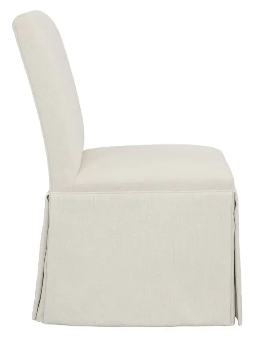 Fairfield Furniture 1211-05-T Straight Short Back Skirted Dining Chair Fairfield Furniture 1211-05-T Straight Short Back Skirted Dining Chair