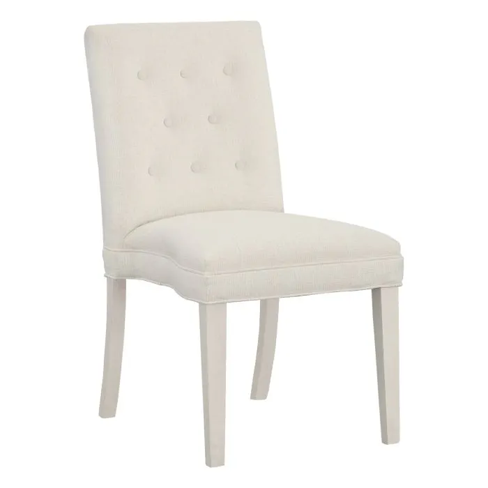 Fairfield Furniture L-1212-14-L Straight Short Back Leather Armless Stack Chair