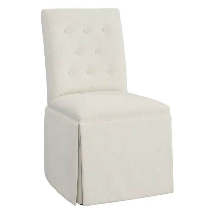 Fairfield Furniture 1213-05-T Straight Short Back Skirted Dining Chair