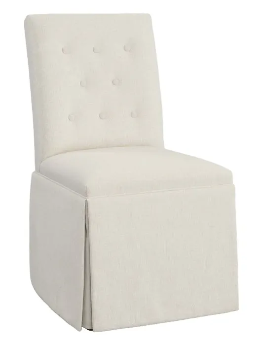 Fairfield Furniture 1213-05-T Straight Short Back Skirted Dining Chair Fairfield Furniture 1213-05-T Straight Short Back Skirted Dining Chair