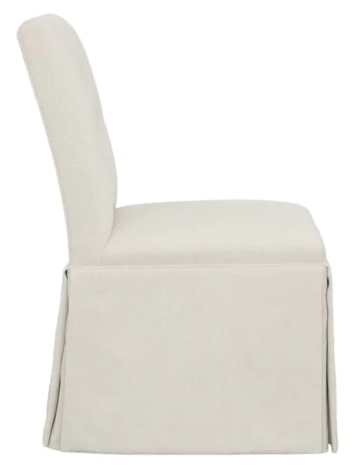 Fairfield Furniture 1213-05-T Straight Short Back Skirted Dining Chair Fairfield Furniture 1213-05-T Straight Short Back Skirted Dining Chair