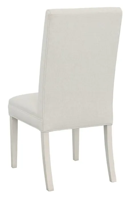 Fairfield Furniture L-1214-05-L Straight Tall Back Leather Dining Chair Fairfield Furniture L-1214-05-L Straight Tall Back Leather Dining Chair