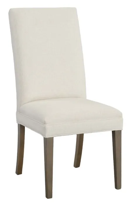 Fairfield Furniture L-1214-05 Straight Tall Back Leather Dining Chair Fairfield Furniture L-1214-05 Straight Tall Back Leather Dining Chair