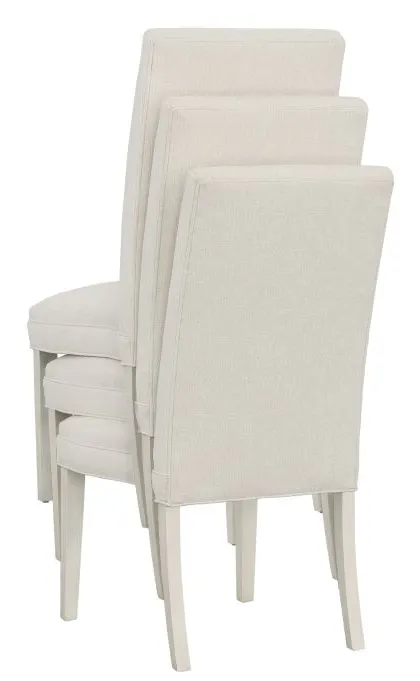 Fairfield Furniture L-1214-14-L Straight Tall Back Leather Armless Stack Chair Fairfield Furniture L-1214-14-L Straight Tall Back Leather Armless Stack Chair