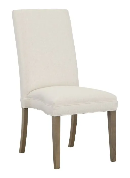 Fairfield Furniture L-1214-14 Straight Tall Back Leather Armless Stack Chair Fairfield Furniture L-1214-14 Straight Tall Back Leather Armless Stack Chair