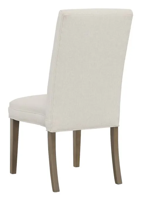 Fairfield Furniture L-1214-14 Straight Tall Back Leather Armless Stack Chair Fairfield Furniture L-1214-14 Straight Tall Back Leather Armless Stack Chair