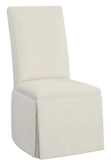 Fairfield Furniture 1215-05-T Straight Tall Back Skirted Dining Chair Fairfield Furniture 1215-05-T Straight Tall Back Skirted Dining Chair